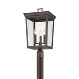 Crystorama Belmont 12'' Twilight Bronze Outdoor Post