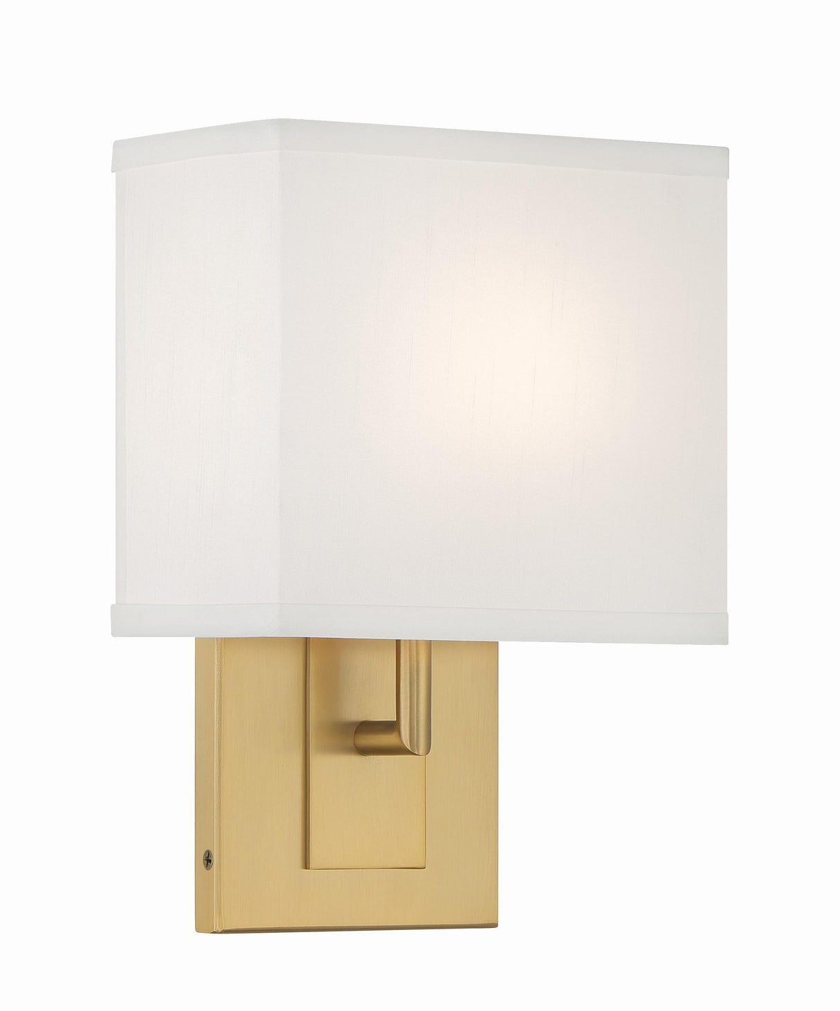 Crystorama Brent 7'' Vibrant Gold Sconce