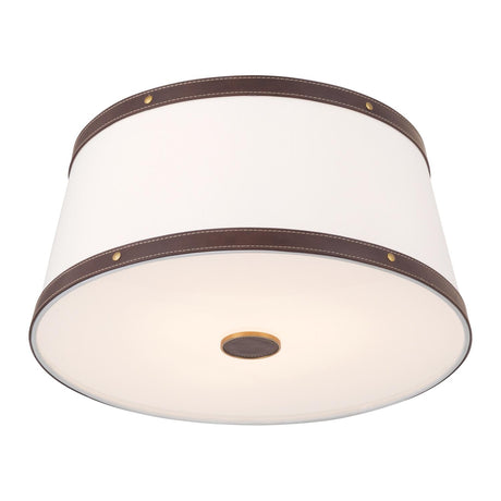 Crystorama Libby Langdon Callahan 17'' Luxe Gold Flush Mount