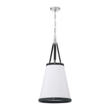 Crystorama Libby Langdon Callahan 14.25'' Polished Nickel Pendant