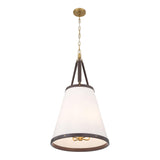 Crystorama Libby Langdon Callahan 18'' Luxe Gold Pendant