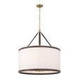 Crystorama Libby Langdon Callahan 28'' Luxe Gold Pendant