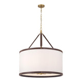 Crystorama Libby Langdon Callahan 28'' Luxe Gold Pendant