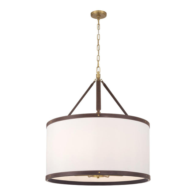 Crystorama Libby Langdon Callahan 28'' Luxe Gold Pendant