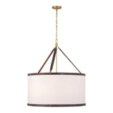 Crystorama Libby Langdon Callahan 28'' Luxe Gold Pendant