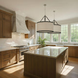 Crystorama Libby Langdon Callahan 28'' Polished Nickel Pendant