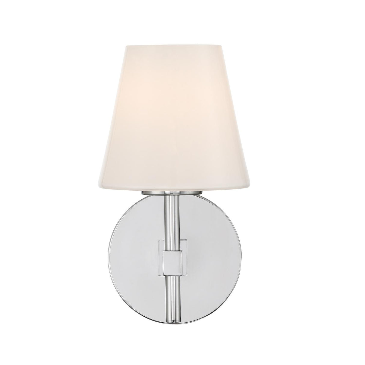 Crystorama Colton 6'' Polished Chrome Sconce