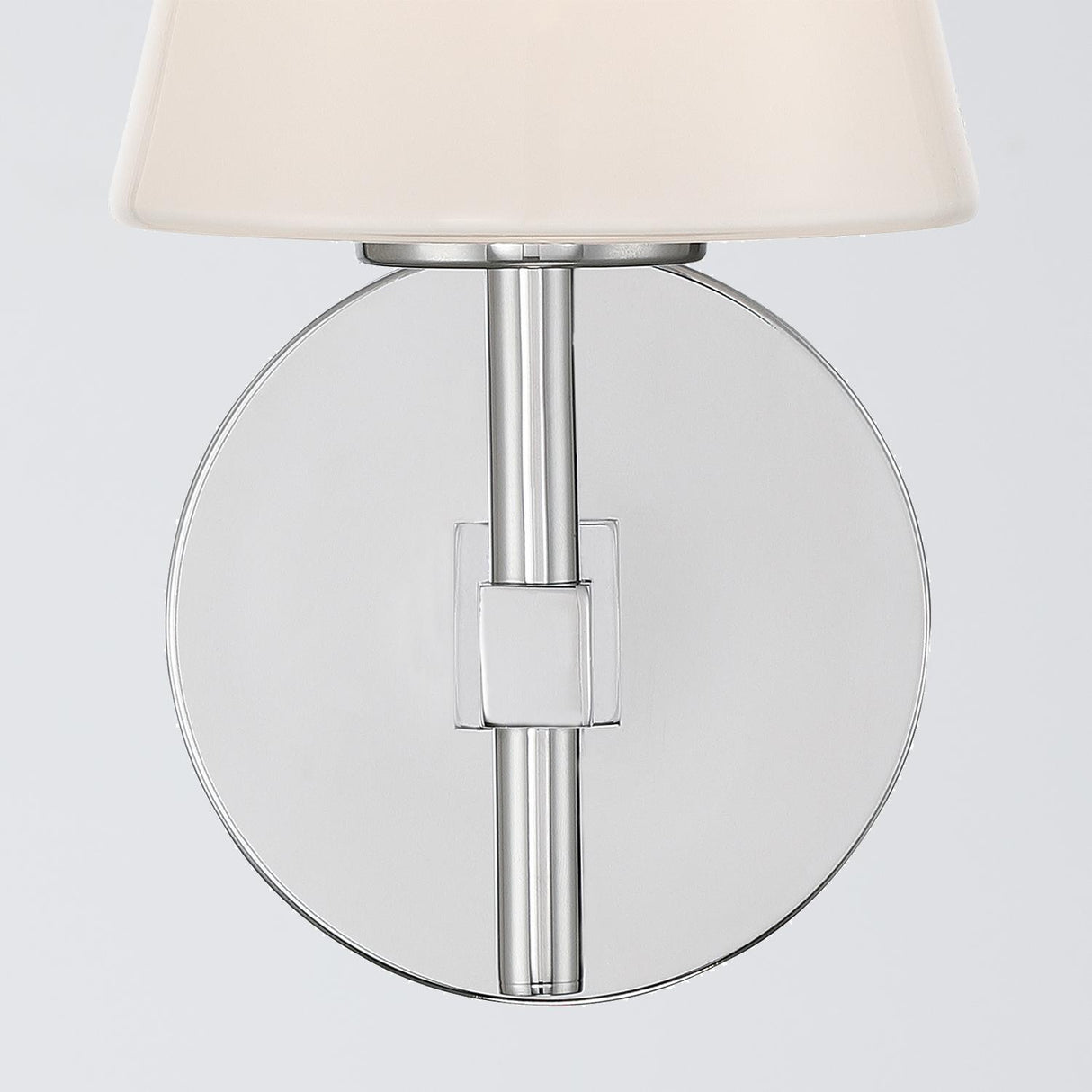 Crystorama Colton 6'' Polished Chrome Sconce