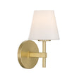 Crystorama Colton 6'' Vibrant Gold Sconce