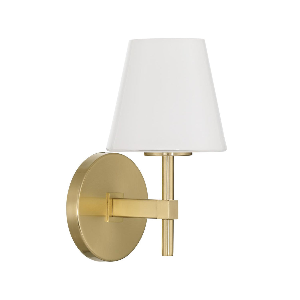 Crystorama Colton 6'' Vibrant Gold Sconce