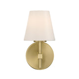 Crystorama Colton 6'' Vibrant Gold Sconce