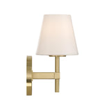 Crystorama Colton 6'' Vibrant Gold Sconce