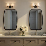 Crystorama Colton 16'' Black Sconce