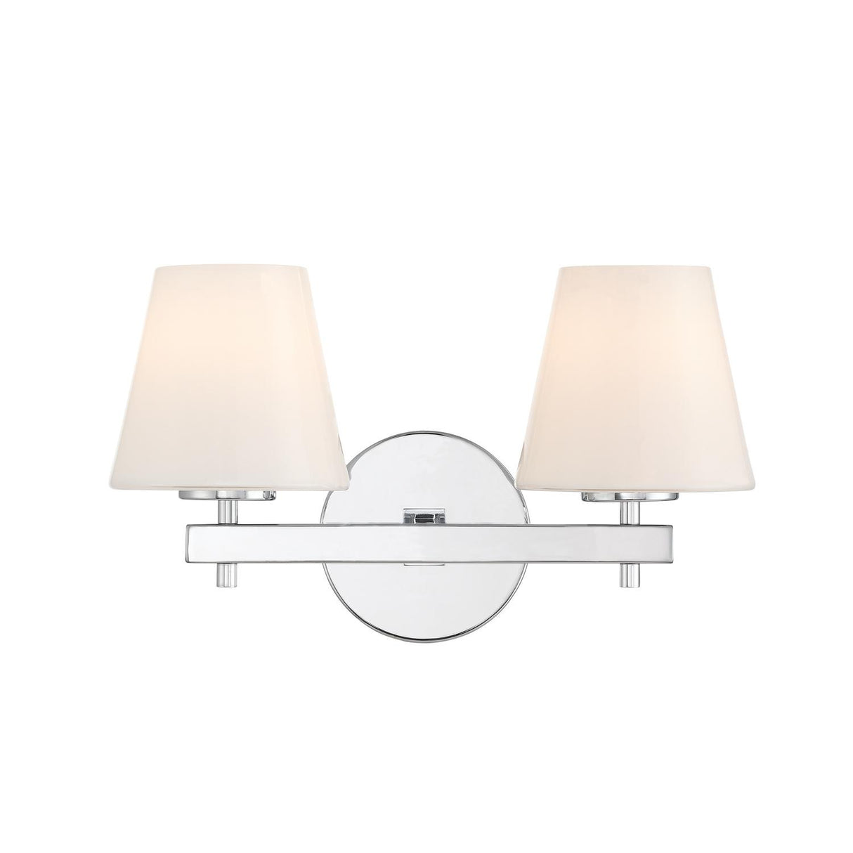 Crystorama Colton 16'' Polished Chrome Sconce