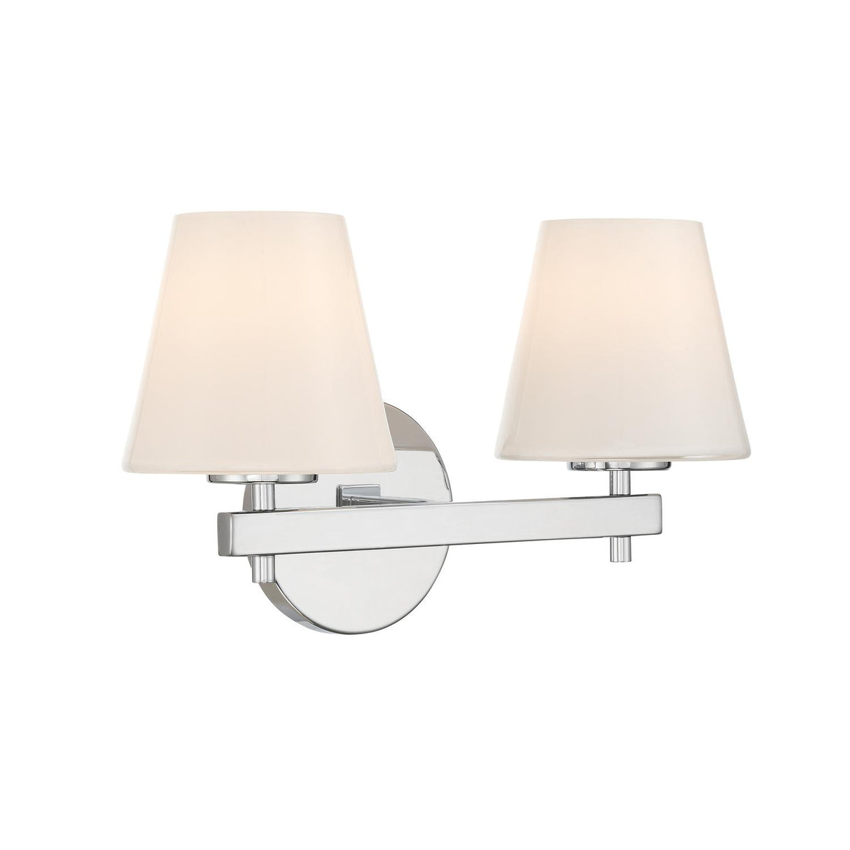 Crystorama Colton 16'' Polished Chrome Sconce