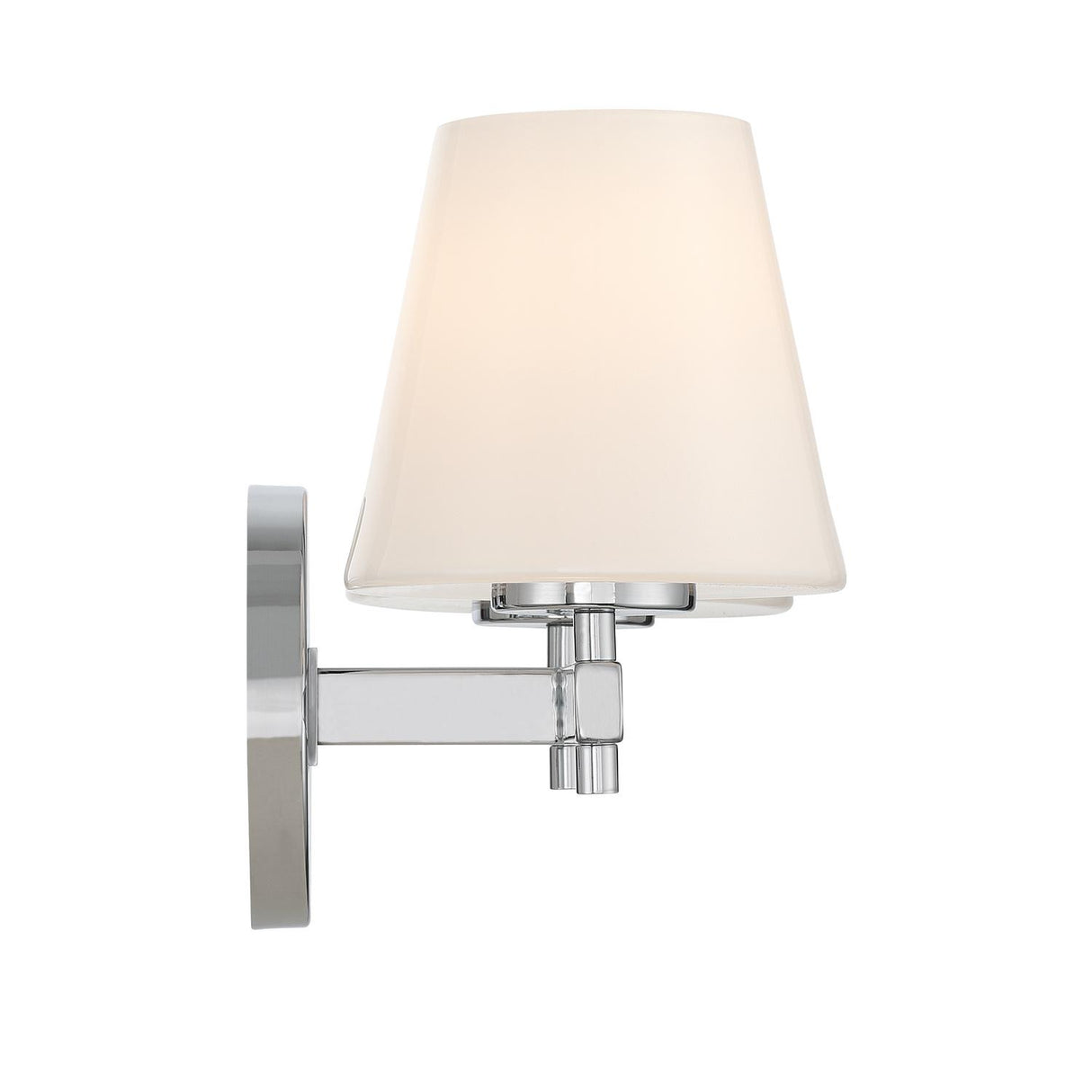 Crystorama Colton 16'' Polished Chrome Sconce