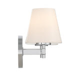 Crystorama Colton 16'' Polished Chrome Sconce