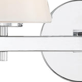 Crystorama Colton 16'' Polished Chrome Sconce