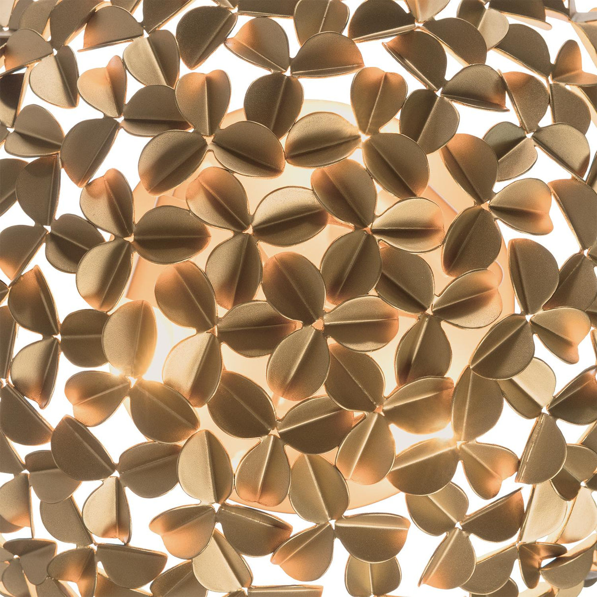 Crystorama Cora 16'' Soft Gold Flush Mount