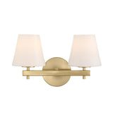 Crystorama Colton 16'' Vibrant Gold Sconce