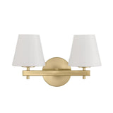 Crystorama Colton 16'' Vibrant Gold Sconce