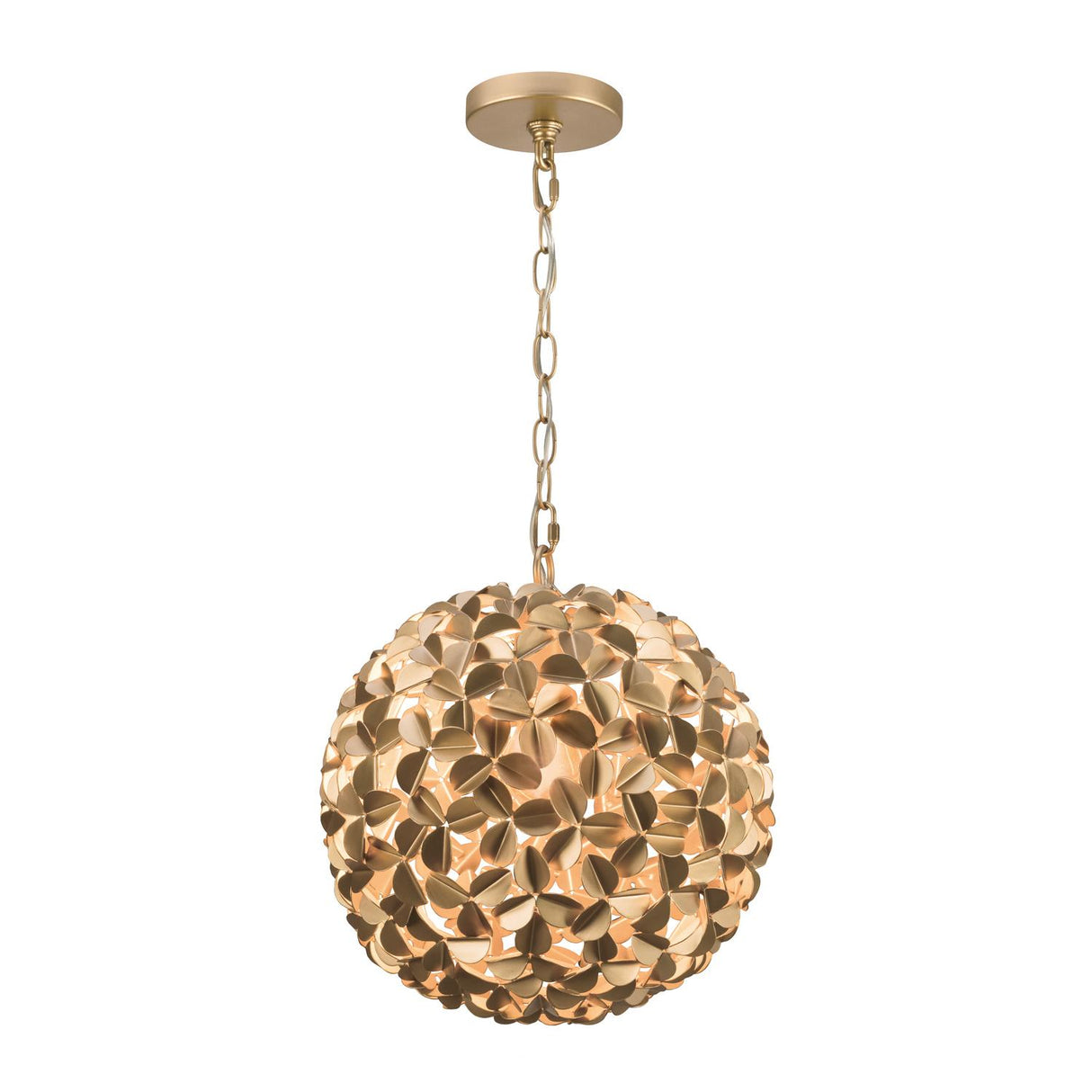 Crystorama Cora 13'' Soft Gold Chandelier