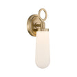 Crystorama Calvin 4.75'' Integrated LED Vibrant Gold Sconce