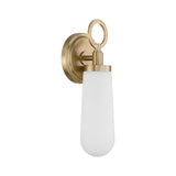 Crystorama Calvin 4.75'' Integrated LED Vibrant Gold Sconce