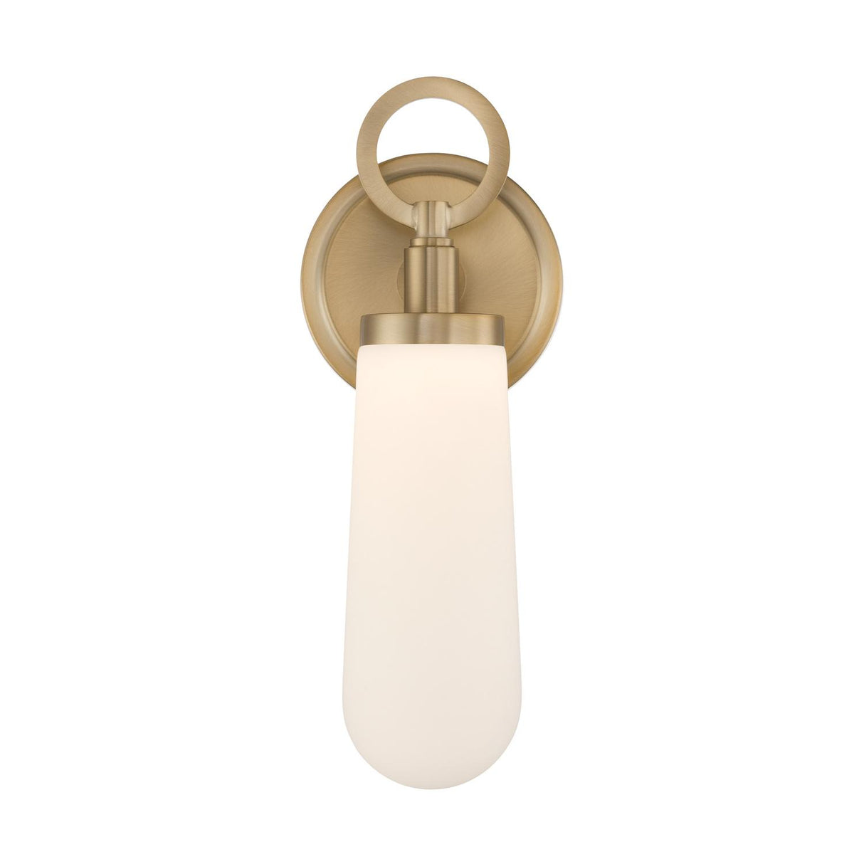 Crystorama Calvin 4.75'' Integrated LED Vibrant Gold Sconce