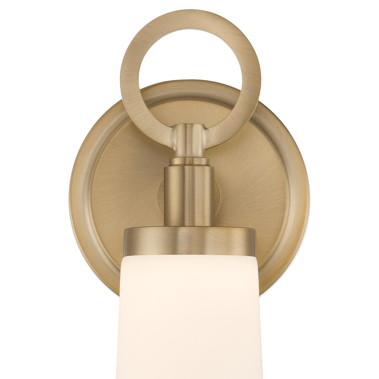 Crystorama Calvin 4.75'' Integrated LED Vibrant Gold Sconce