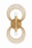 Crystorama Doral 7.75'' Renaissance Gold Sconce