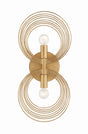 Crystorama Doral 7.75'' Renaissance Gold Sconce