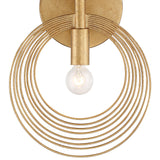 Crystorama Doral 7.75'' Renaissance Gold Sconce