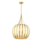Crystorama Daria 20.5'' Luxe Gold Chandelier
