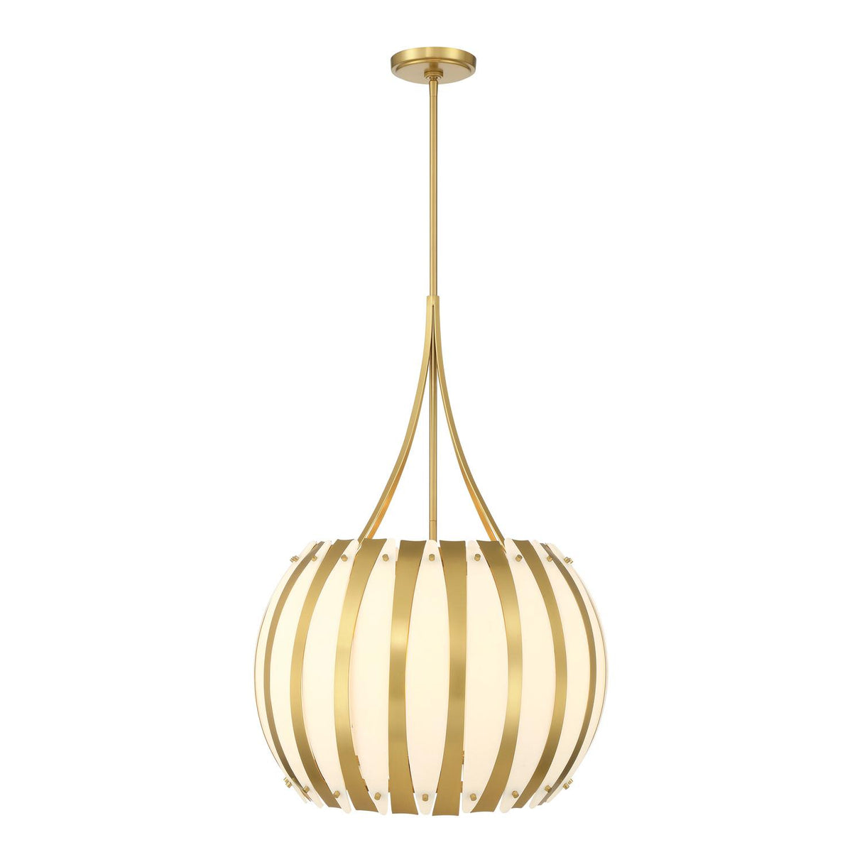 Crystorama Daria 20.5'' Luxe Gold Chandelier