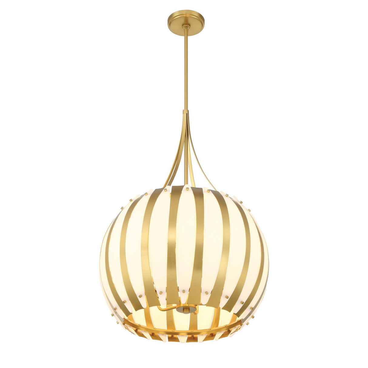 Crystorama Daria 20.5'' Luxe Gold Chandelier
