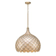 Crystorama Darby 21'' Soft Gold Pendant