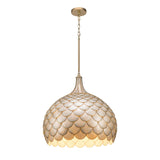 Crystorama Darby 21'' Soft Gold Pendant