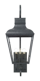 Crystorama Dumont 12'' Graphite Outdoor Sconce