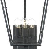 Crystorama Dumont 12'' Graphite Outdoor Sconce
