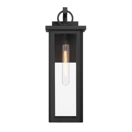 Crystorama Boadie 6.5'' LED Matte Black Outdoor Sconce