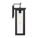 Crystorama Boadie 6.5'' LED Matte Black Outdoor Sconce
