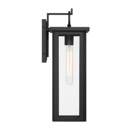Crystorama Boadie 6.5'' LED Matte Black Outdoor Sconce