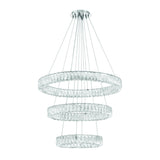 Crystorama Kinsley 32'' Polished Chrome Chandelier