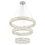 Crystorama Kinsley 32'' Polished Chrome Chandelier