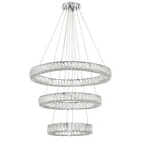 Crystorama Kinsley 32'' Polished Chrome Chandelier