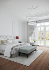 Crystorama Kinsley 28'' Polished Chrome Chandelier