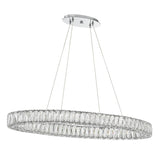 Crystorama Kinsley 39'' Polished Chrome Chandelier