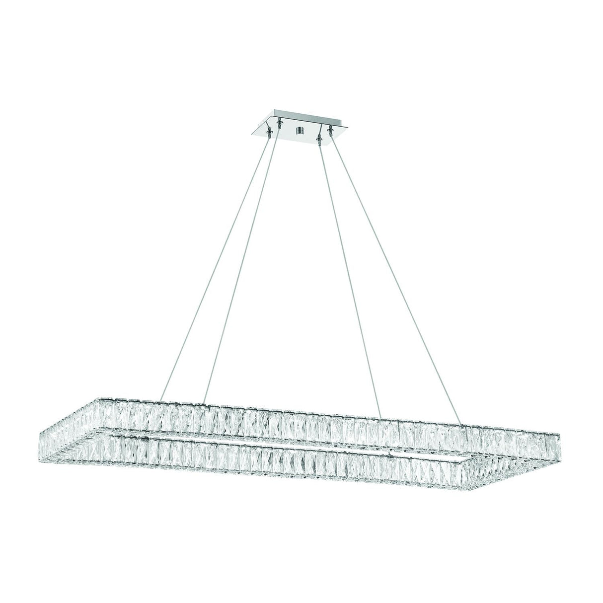 Crystorama Kinsley 50'' Polished Chrome Chandelier