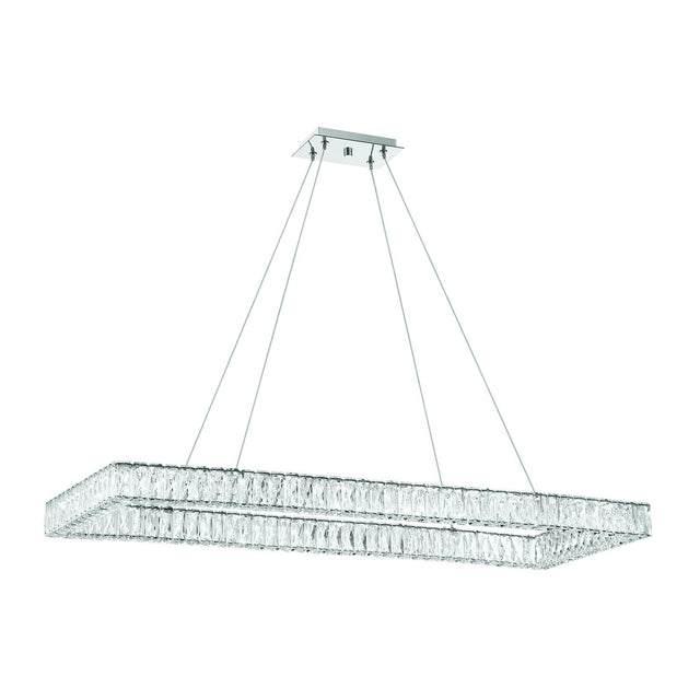 Crystorama Kinsley 50'' Polished Chrome Chandelier